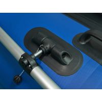 Лодка моторная килевая Kitt Boats 330 НДНД синий-черный